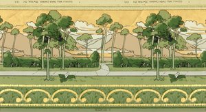 إفريز بواسطة شركة جليدهيل لصناعة ورق الحائط